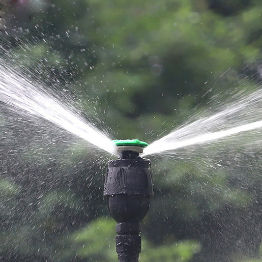 1/2" Garden Rocker Arm Watering Sprinkler Rocker Arm Garden Medium Distance Sprinkler Base Extended Support Swivel Nozzle